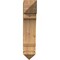 Ekena Millwork Legacy Arts & Crafts Smooth Bracket, Western Red Cedar, 5 1/2"W x 18"D x 26"H BKT06X18X26LEC03SWR - alternate 3